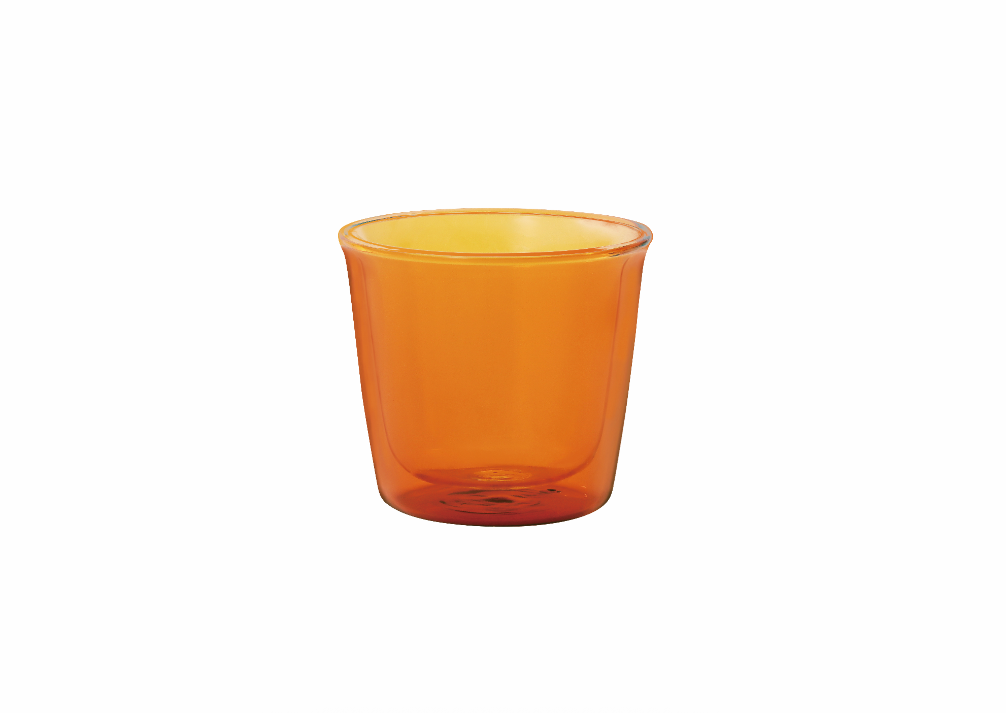 KINTO - SEPIA Cast Amber Double wall glass 250mL